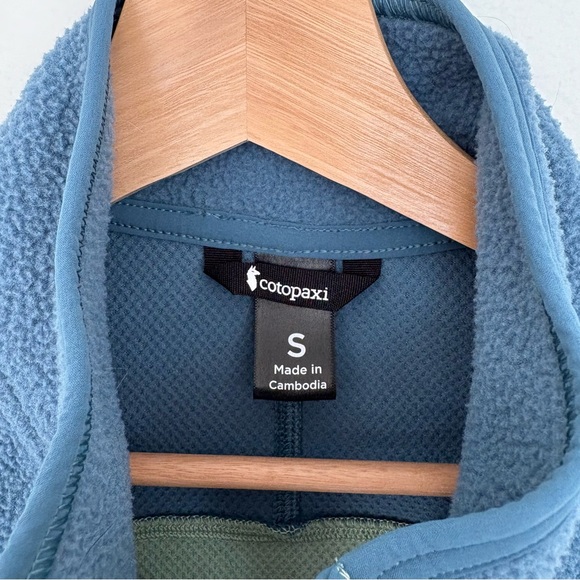 Cotopaxi || Abrazo Fleece Vest Green Small - Picture 3 of 7